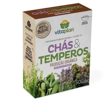 Imagem de Fertilizante Adubo Chás, Ervas, Temperos, Plantas aromaticas Vitaplan 