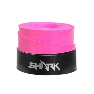 Imagem de Overgrip Shark Raquete Beach Tennis, Tenis, Padel - 1 Unidade, Rosa