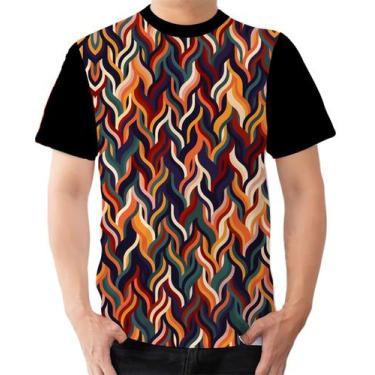 Imagem de Camiseta Camisa Ads  Estampa Africana Malha Africana Colorida 5 - Fabr