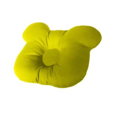 Imagem de Travesseiro Para Bebê Com Cabeça Amassada - HAPPY LINE, Amarelo