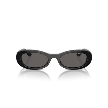 Imagem de Óculos de Sol Vogue Eyewear 0VO5582S W44/87 Tam 53 / Preto - Lentes Preto