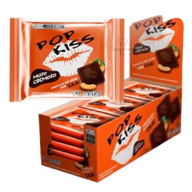 Imagem de Chocolate Florestal Pop Kiss ao Leite com Caju 15x20g