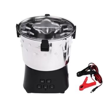 Imagem de Máquina depilatória elétrica pequena, 15w 5000R/min máquina depilatória de aves de capoeira mini máquina depilatória de rolo para aves frango, pássaro, pato, peru, codorna