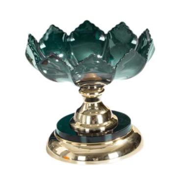 Imagem de WeiLaiKeQi Suporte para Frutas e Doces, Tigela de Apresentação, Expositor de Cupcakes em Verde Cinza