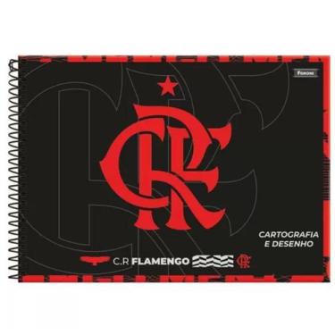 Imagem de Caderno De Desenho Cd 80fls Flamengo - Foroni
