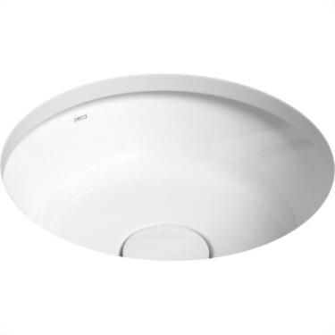 Imagem de Cuba Embutir Redonda Deca Louca 30Cm Branco L.32030.17