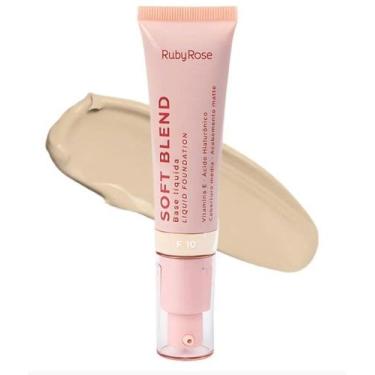Imagem de Base liquida soft blend cor f10 30g ruby rose