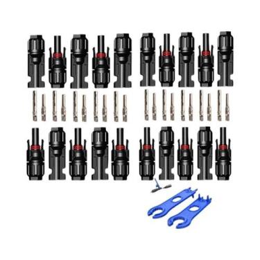 Imagem de Conectores Fotovoltaicos para Painel Solar (10, 20 ou 50 Pares) - 1000