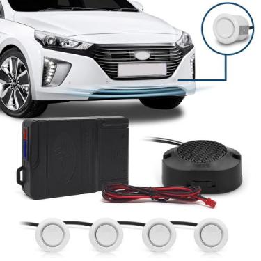 Imagem de Kit Sensores Dianteiros Branco Toyota Corolla 2013 2014 2015 2016 2017