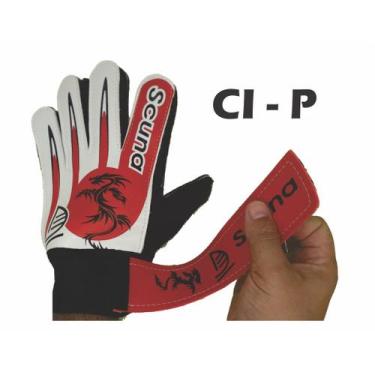 Imagem de Luva de Goleiro Futebol Campo - DG Red - SCUNA, P - INF