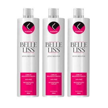 Imagem de Kit 3 Progressiva Selagem Orgânica Belle Liss Ima belle 300ml