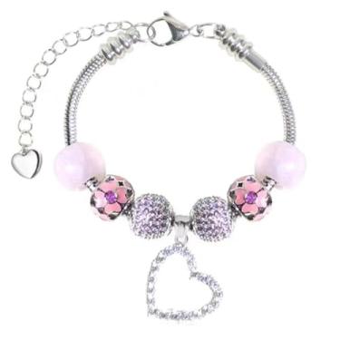 Imagem de Pulseira com pingente Pandora para o mês todo, melhores presentes de aniversário para mulheres e meninas, joias DIY, 6.7 inch, Cristal, Zircônia cúbica