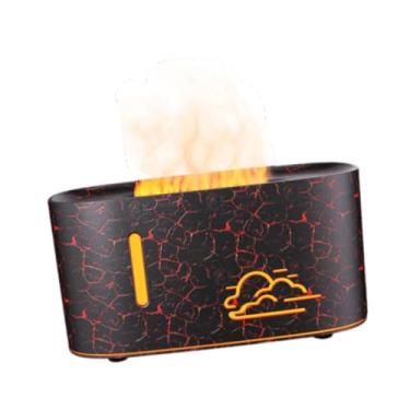 Imagem de Generic Umidificador de ar do difusor de óleo essencial 2 Modo Modo Mudo criativo Modern Aroma Difusor 160ml Tanque de água para lareira Spa de ioga de mesa, Black a