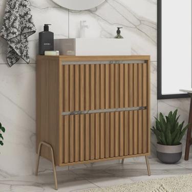 Imagem de Gabinete de Banheiro 60cm com Cuba Ref 650