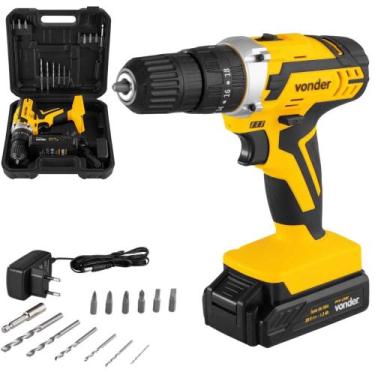 Imagem de Parafusadeira Impacto 3/8 POL 20V com Bateria e Carregador Bivolt VOND