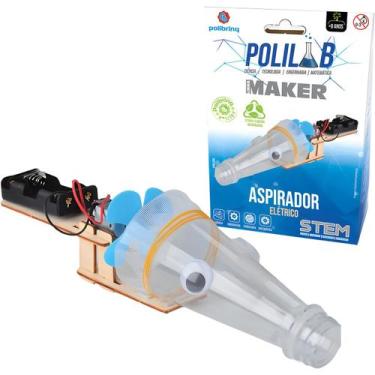 Imagem de Brinquedo De Montar Científico Educativo Infantil DIY Polikab Maker - 