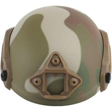 Imagem de Modelo De Capacete Tático Rápido Mini Abridor De Garrafas Portátil, Chaveiro Joias Mochila Ornamento Presente De Fã Do Exército Coleção De Fãs Do Exército, Pink, 5.2 * 4 * 2.8cm