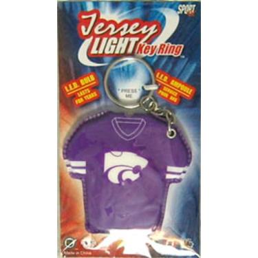 Imagem de Sportfx International Chaveiro NCAA Kansas State Wildcats Jersey Keylight, cor do time, tamanho único