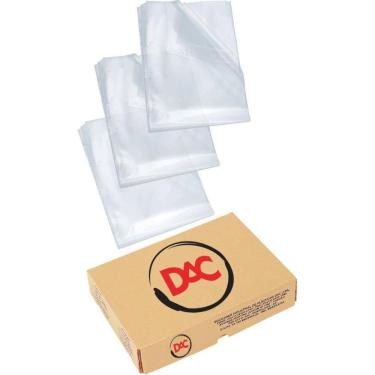 Imagem de Envelope Plástico Sem Furo Ofício Médio 0,10mm 600unid - Dac