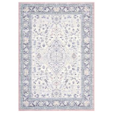 Imagem de COZYLOOM Tapete de corredor lavável 2x6 corredores vintage tapete de banheiro oriental de pilha baixa pequeno antiderrapante tapetes de cozinha tapetes de entrada tapete resistente a manchas para sala