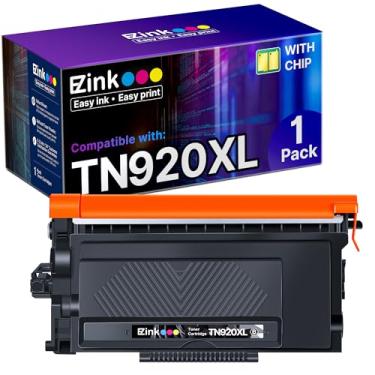 Imagem de E-Z Ink TN920XL TN920 Cartucho de toner HL-L6210DW: Compatível com Brother TN-920XL TN-920 Alto rendimento para usar com HL-L6210DW HL-L5210DW HL-L6210DWT HL-L5210DN HL-L5210DWT (1 preto, com chip)