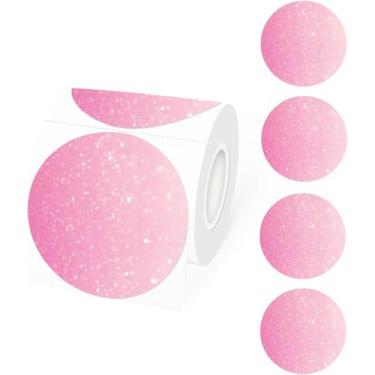 Imagem de Etiquetas térmicas STARLIBOO 7,6 cm redondas para Rollo e Munbyn (400)
