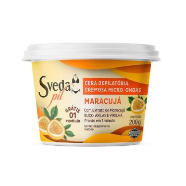 Imagem de Cera Depilatória Sveda Pil Maracujá 200g