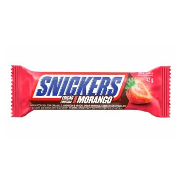 Imagem de Chocolate Snickers Sabor Morango 42g