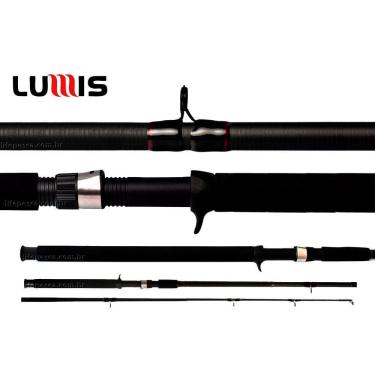 Imagem de Vara De Pesca Carretilha Falcon 1,80m 15-30lb 2 Partes Lumis