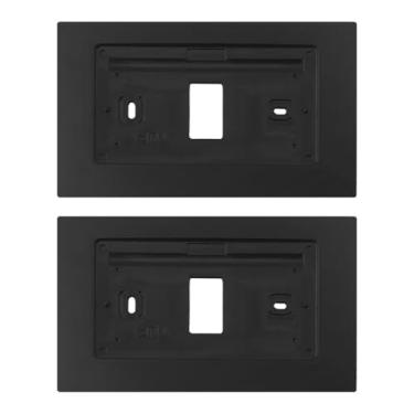 Imagem de F61-2663 Placa de parede para termostato programável Wi-Fi Sen si, 2 peças, preto