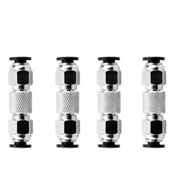 Imagem de Conector de tubo PTFE de atualização de 4 peças compatível com impressora 3D Bambu Lab X1 X1C X1E P1P P1S