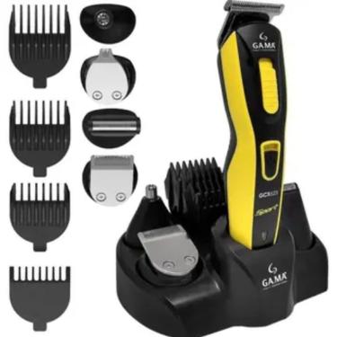 Imagem de Maquina De Cortar Cabelo Aparador De Pelos Gama 9x1 Usb Recarregavel