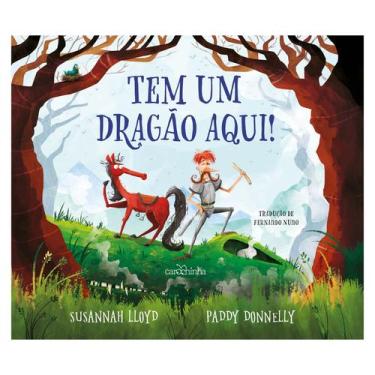 Imagem de Livro - Tem um dragão aqui!