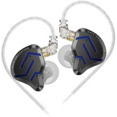 Imagem de Fone de Ouvido ZSN PRO 2 Intra-Auricular, Híbrido de Alta Definição, Driver Dinâmico Super-Linear e Armadura Balanceada, Isolamento de Ruído – Músicos e Gamers