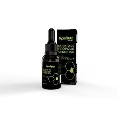 Imagem de Extrato de Própolis Verde 15% Gotas 30mL - APISNUTRI