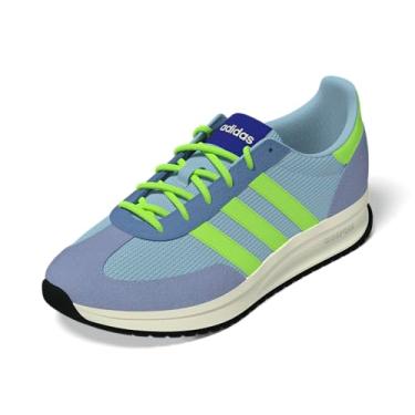 Imagem de adidas Tênis feminino Run 70s 2.0, Céu claro/verde sinal/azul faísca, 35