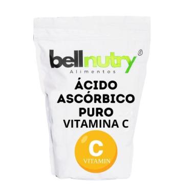 Imagem de Vitamina C Ácido Ascórbico Puro 1kg Com Laudo Bellnutry Alimentos