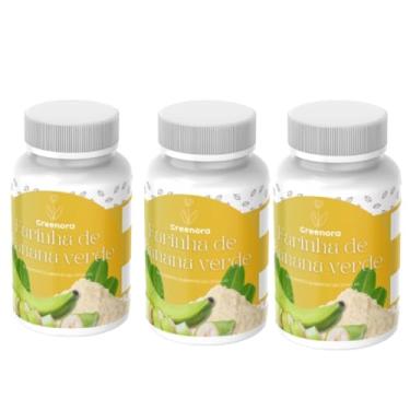 Imagem de Farinha de Banana 120 Cápsulas Greenora (Kit 3)
