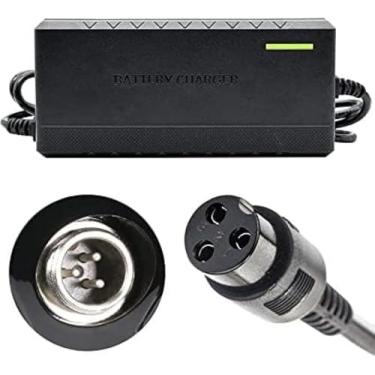 Imagem de Adaptador De Fonte De Alimentação Carregador De Scooter Elétrico 24v / 36v / 48v / 60v / 72v Lithium Bateria Carregador Para Ferramenta Elétrica Universal 2a / 3a / 5a Carrinho, 3a, 36V