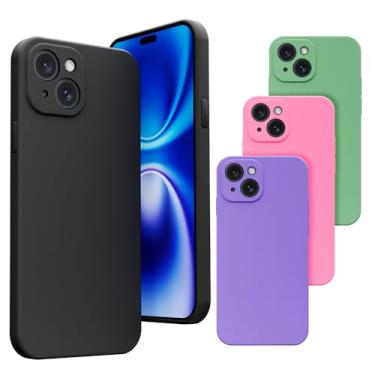 Imagem de Capa Capinha Case Compatível Apple iPhone 13 Silicone Veludo Premium [2ASHOP] (VERDE MILITAR)