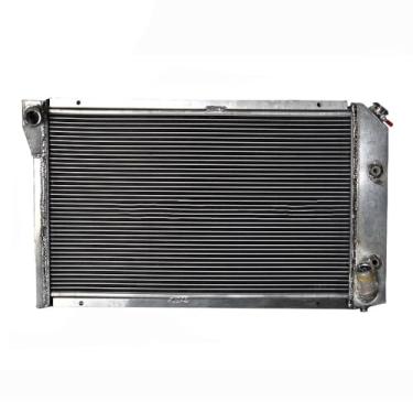 Imagem de WRCRAD Radiador de alumínio de 2 fileiras para Chevy Corvette C3 5.7L 5.0L V8 1977-1982