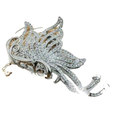 Imagem de ACESSORIOS Prendedor de cabelo Metal Presilia Piranha com strass(PI513D)