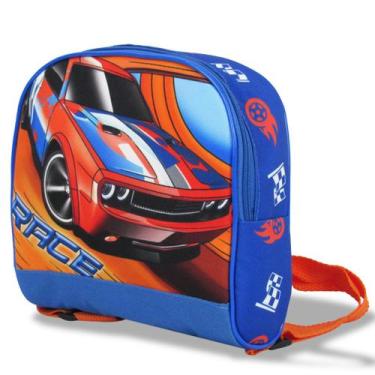 Imagem de Lancheira Térmica Infantil Escolar Carros Race - Vou Leve