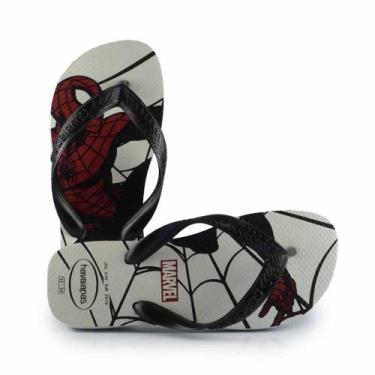 Imagem de Chinelo Infantil Havaianas, 33/34, Branco