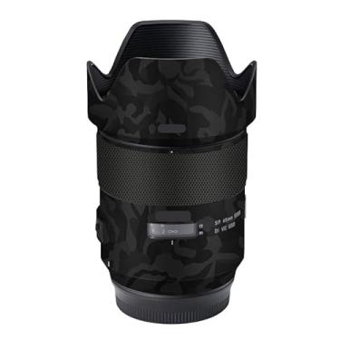 Imagem de Adesivo de lente de câmera antiarranhões para Tamron SP 45 mm F1.8 adequado para Canon EF Mount Coat Wrap película protetora de corpo protetor capa de pele 45 1.8 (Shadow Camo Black)