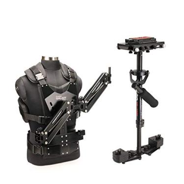 Imagem de Flycam HD-3000 Estabilizador com Galaxy Dual Braço e Colete Corporal Sistema Steadycam (GLXY-AV-HD-3) Para Câmeras DSLR de Vídeo | Acessórios