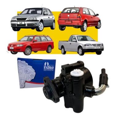 Imagem de Bomba Direção Hidráulica Gol Saveiro Parati 1997 Ate 2014 - INDISA