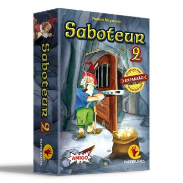 Imagem de Saboteur 2 Expansão Jogo De Cartas Estratégia Blefe E Ação