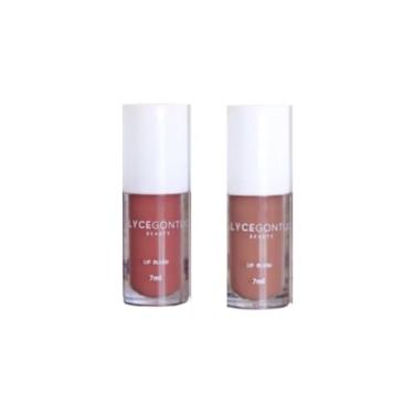 Imagem de AG Beauty, Kit 2 Lip Blush Batom Alyce Gontijo Intensa e Autêntica