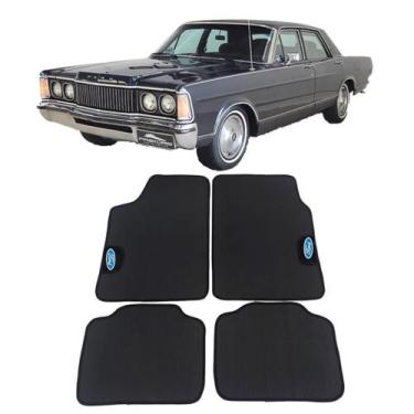 Imagem de Jogo De Tapete Automotivo Galaxie 81 Borracha Pvc - Tapecars